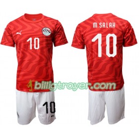 Billige Fotballdrakter Egypt M.Salah 10 Barn Hjemmedraktsett 2019 Kortermet